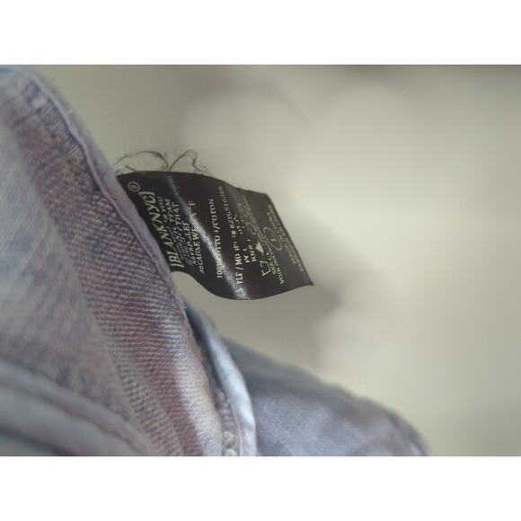 Blank NYC denim 90s style light wash part time lover jacket lg - Picture 9 of 9